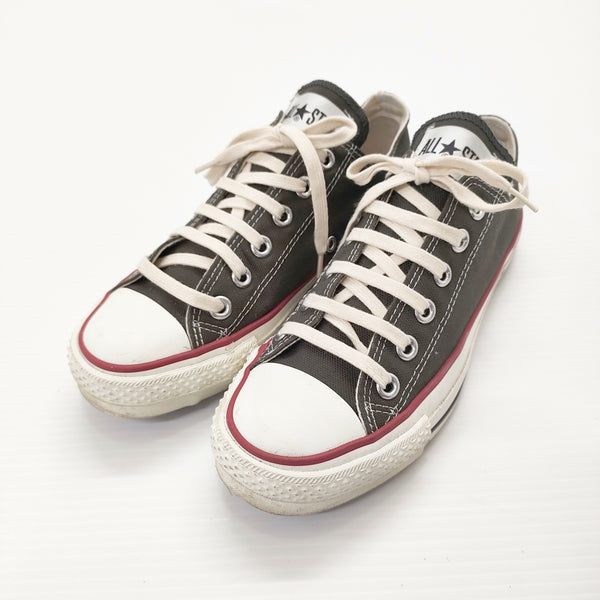 CONVERSE 日本製 サイズ5 ローカット スニーカー カーキ レディース コンバース【中古】5-0419G◎