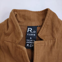 R&D.M.Co- コットン サイズS コート ブラウン レディース オールドマンズテーラー【中古】5-0511M♪