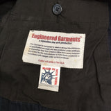 FWK by engineered garments ジレ サイズ1 チェック ベスト ネイビー レディース エフダブリューケーエンジニアードガーメンツ【中古】5-0511M♪