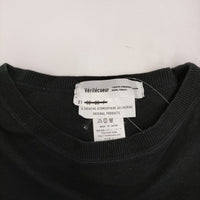 veritecoeur VCC-375 サイズ1 コットンプルオーバー カットソー ブラック レディース ヴェリテクール【中古】5-0513M♪