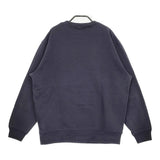 HEAR MY NAME ヒアマイネーム IOWA LOGO SWT カレッジロゴ HMNBYM-22SS-02SW サイズL スウェット ネイビー レディース【中古】5-0511M♪