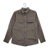 H BEAUTY&YOUTH DENIM CPO JACKET 1611-243-2196 シャツ デニムジャケット Cグレー レディース エイチビューティアンドユース【中古】5-0511M♪