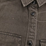 H BEAUTY&YOUTH DENIM CPO JACKET 1611-243-2196 シャツ デニムジャケット Cグレー レディース エイチビューティアンドユース【中古】5-0511M♪
