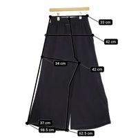 MM6/Maison Margiela SWEAT POINT PANTS S S52ka0492 S25623 パンツ 24SS ブラック レディース エムエム6/メゾンマルジェラ【中古】5-0315M♪