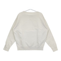 MAISON MARGIELA SWEATSHIRT CHALK ナンバリングロゴ s50gu0208 s25520 スウェット ホワイト レディース メゾンマルジェラ【中古】5-0315M♪