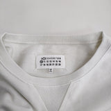 MAISON MARGIELA SWEATSHIRT CHALK ナンバリングロゴ s50gu0208 s25520 スウェット ホワイト レディース メゾンマルジェラ【中古】5-0315M♪