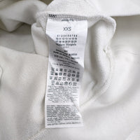 MAISON MARGIELA SWEATSHIRT CHALK ナンバリングロゴ s50gu0208 s25520 スウェット ホワイト レディース メゾンマルジェラ【中古】5-0315M♪