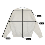 MAISON MARGIELA SWEATSHIRT CHALK ナンバリングロゴ s50gu0208 s25520 スウェット ホワイト レディース メゾンマルジェラ【中古】5-0315M♪