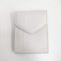 MAISON MARGIELA 未使用品 ショルダーカードケース レザー S56UI0213 カードケース ホワイト レディース メゾンマルジェラ【中古】5-0315G♪