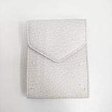 MAISON MARGIELA 未使用品 ショルダーカードケース レザー S56UI0213 カードケース ホワイト レディース メゾンマルジェラ【中古】5-0315G♪