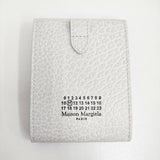 MAISON MARGIELA 未使用品 ショルダーカードケース レザー S56UI0213 カードケース ホワイト レディース メゾンマルジェラ【中古】5-0315G♪