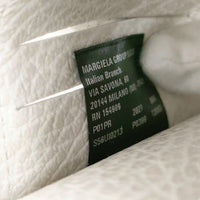 MAISON MARGIELA 未使用品 ショルダーカードケース レザー S56UI0213 カードケース ホワイト レディース メゾンマルジェラ【中古】5-0315G♪