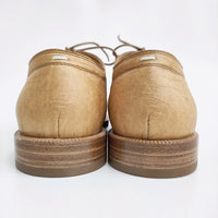 MAISON MARGIELA 美品 TABI タビシューズ レースアップ 足袋 サイズ36 シワ加工 靴 ベージュ レディース メゾンマルジェラ【中古】5-0315G♪