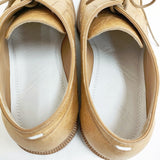 MAISON MARGIELA 美品 TABI タビシューズ レースアップ 足袋 サイズ36 シワ加工 靴 ベージュ レディース メゾンマルジェラ【中古】5-0315G♪