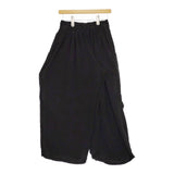 REGULATION Yohji Yamamoto パラシュートデシンパンツ FU-P52-500 サイズ1 ブラック レディース レギュレーションヨウジヤマモト【中古】5-0325M♪