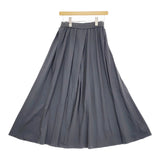BATONER AIR FLARE SKIRT エアーフレアスカート 定価26400円 BW-24SL-058 サイズ2 24SS ブルーグレー レディース バトナー【中古】5-0315M♪