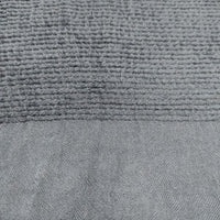 Faliero Sarti イタリア製 レーヨンシルク 大判 フリンジ マフラー ストール ネイビー レディース ファリエロサルティ【中古】5-0723M◎