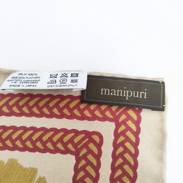manipuri マニプリ インドスカーフ ベージュ manipuri 別注カラースカーフ（フロシス）｜BIGI online store