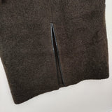 Ray Beams シャギーパイピングコート 定価45000円 63-19-0210-111 ウールモヘヤ混 コート ブラウン レディース レイビームス【中古】5-1104T△