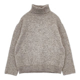 NOUVELLES DU PARADIS リブタートル PK17314 サイズ38 ウールアルパカ混 セーター ニット グレー レディース ヌーベルドゥパラディ【中古】5-1104T△