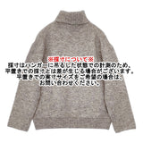 NOUVELLES DU PARADIS リブタートル PK17314 サイズ38 ウールアルパカ混 セーター ニット グレー レディース ヌーベルドゥパラディ【中古】5-1104T△