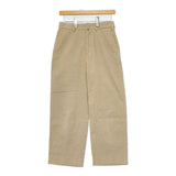 YAECA コーデュロイ 69654 CORDUROY PANTS CREASED サイズ28 パンツ ベージュ タグ表記：KHAKI レディース ヤエカ【中古】5-0928T△