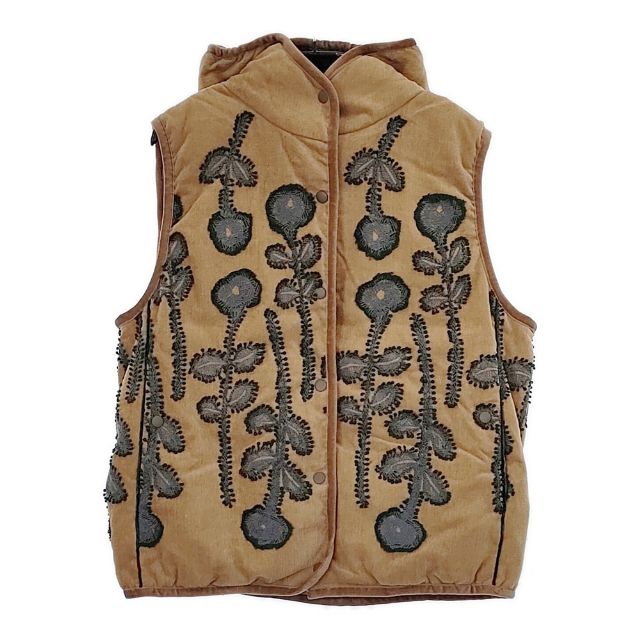 mina perhonen frost garden sa2246 サイズ38 刺繍 ダウンベスト