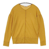 mina perhonen cozy ta8877 アンゴラ カーディガン イエロー レディース ミナペルホネン【中古】5-0913T∞
