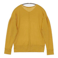 mina perhonen cozy ta8877 アンゴラ カーディガン イエロー レディース ミナペルホネン【中古】5-0913T∞
