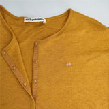 mina perhonen cozy ta8877 アンゴラ カーディガン イエロー レディース ミナペルホネン【中古】5-0913T∞