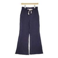 seagreen 新品 BIG WAFFLE FLARE PANTS 02 定価20900円 LSEA23A5559-S ワッフルフレア パンツ ネイビー レディース シーグリーン【中古】5-0315M♪