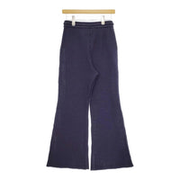seagreen 新品 BIG WAFFLE FLARE PANTS 02 定価20900円 LSEA23A5559-S ワッフルフレア パンツ ネイビー レディース シーグリーン【中古】5-0315M♪