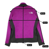 THE NORTH FACE バーサエア ジップ イン ジャケット NAW45703 ポーラテックフリース ブルゾン パープル レディース ザノースフェイス【中古】5-0913T∞