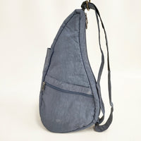 HEALTHY BACK BAG Textured Nylon ボディバッグS ショルダーバッグ ブルー レディース ヘルシーバックバッグ【中古】5-0813G◎