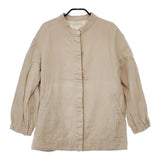 fog linen work リネン リトアニア製 ジャケット ブルゾン ライトベージュ レディース フォグリネンワーク【中古】5-0412M△