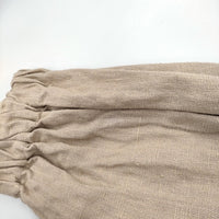 fog linen work リネン リトアニア製 ジャケット ブルゾン ライトベージュ レディース フォグリネンワーク【中古】5-0412M△