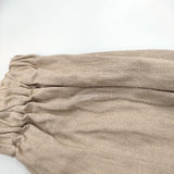 fog linen work リネン リトアニア製 ジャケット ブルゾン ライトベージュ レディース フォグリネンワーク【中古】5-0412M△