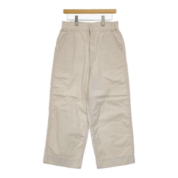 FABRIQUE コットンイージーワイドパンツ サイズ38 パンツ ベージュ レディース ファブリケ【中古】5-0513M♪