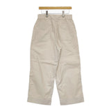 FABRIQUE コットンイージーワイドパンツ サイズ38 パンツ ベージュ レディース ファブリケ【中古】5-0513M♪