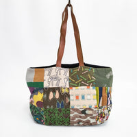 mina perhonen piece bag ピースバッグ パッチワーク トートバッグ 多色 レディース ミナペルホネン【中古】5-0808G◎