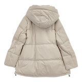 IENA 新品 リサイクルダウンショートコート 定価47300円 22020900036040 ダウンジャケット ライトベージュ レディース イエナ【中古】5-1210A♪