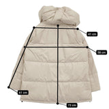 IENA 新品 リサイクルダウンショートコート 定価47300円 22020900036040 ダウンジャケット ライトベージュ レディース イエナ【中古】5-1210A♪