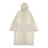 cloche 新品 フード付き ポリエステル 定価29700円 410-84000 コート アイボリー レディース クロシェ【中古】5-0503M∞