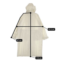 cloche 新品 フード付き ポリエステル 定価29700円 410-84000 コート アイボリー レディース クロシェ【中古】5-0503M∞