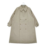 VACHEMENT ヴァシュモン シェルタフタ フード付き トレンチコート トレンチコート カーキ レディース【中古】5-0408M♪