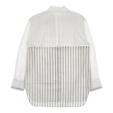 TODAYFUL Layered Stripe Shirts 定価22000円 12410405 長袖シャツ 22000 ベージュ ホワイト レディース トゥデイフル【中古】5-0511M♪
