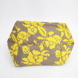 Herve Chapelier 新品 925F ナイロン舟型ショルダーL アラベスク マスティック×ゴールド トートバッグ ベージュ イエロー レディース エルベ・シャプリエ【中古】5-0409G◎