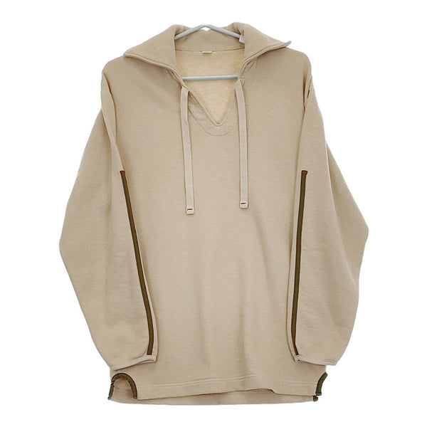 45R/45rpm 裏毛の908レガッタセイルプル 定価31900円 スウェット ベージュ レディース フォーティーファイブアールピーエム【中古】5-0315M♪