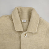 45R/45rpm 71180034 フロート縮絨のジャケット 定価46200円 ウール100％ ジャケット アイボリー レディース フォーティーファイブアールピーエム【中古】5-1104T△