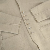 45R/45rpm 71180034 フロート縮絨のジャケット 定価46200円 ウール100％ ジャケット アイボリー レディース フォーティーファイブアールピーエム【中古】5-1104T△